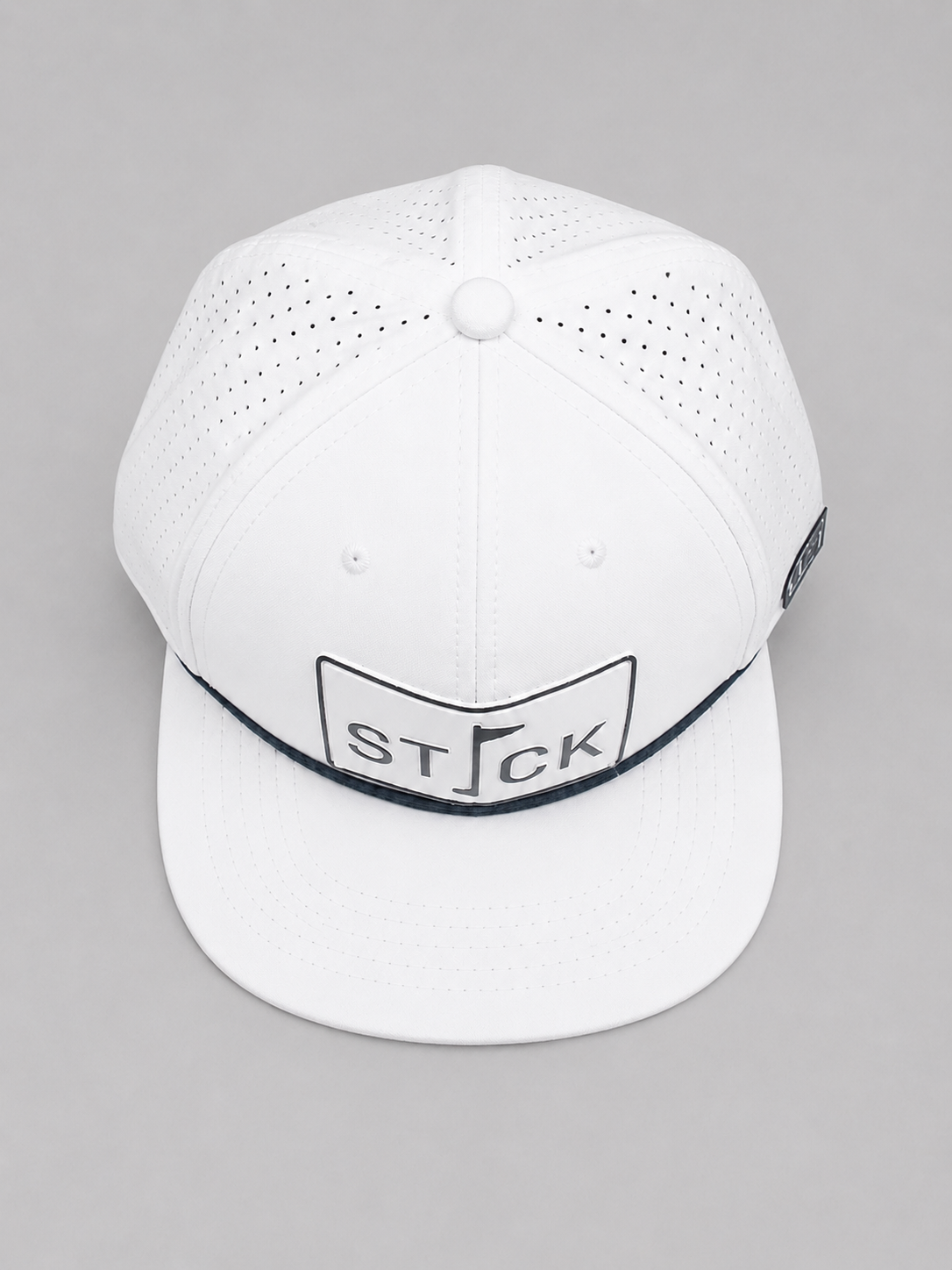 Premium Snapback cap - White