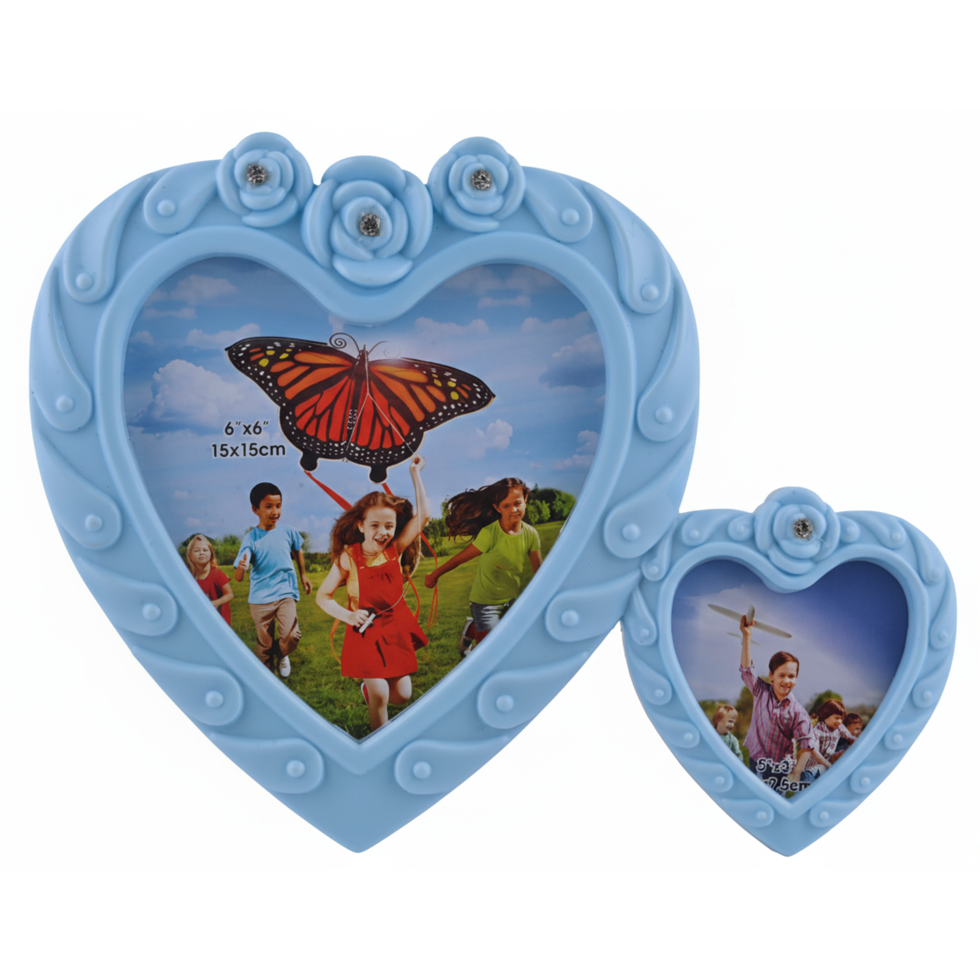 Modern Memoir Heart Shape Frame