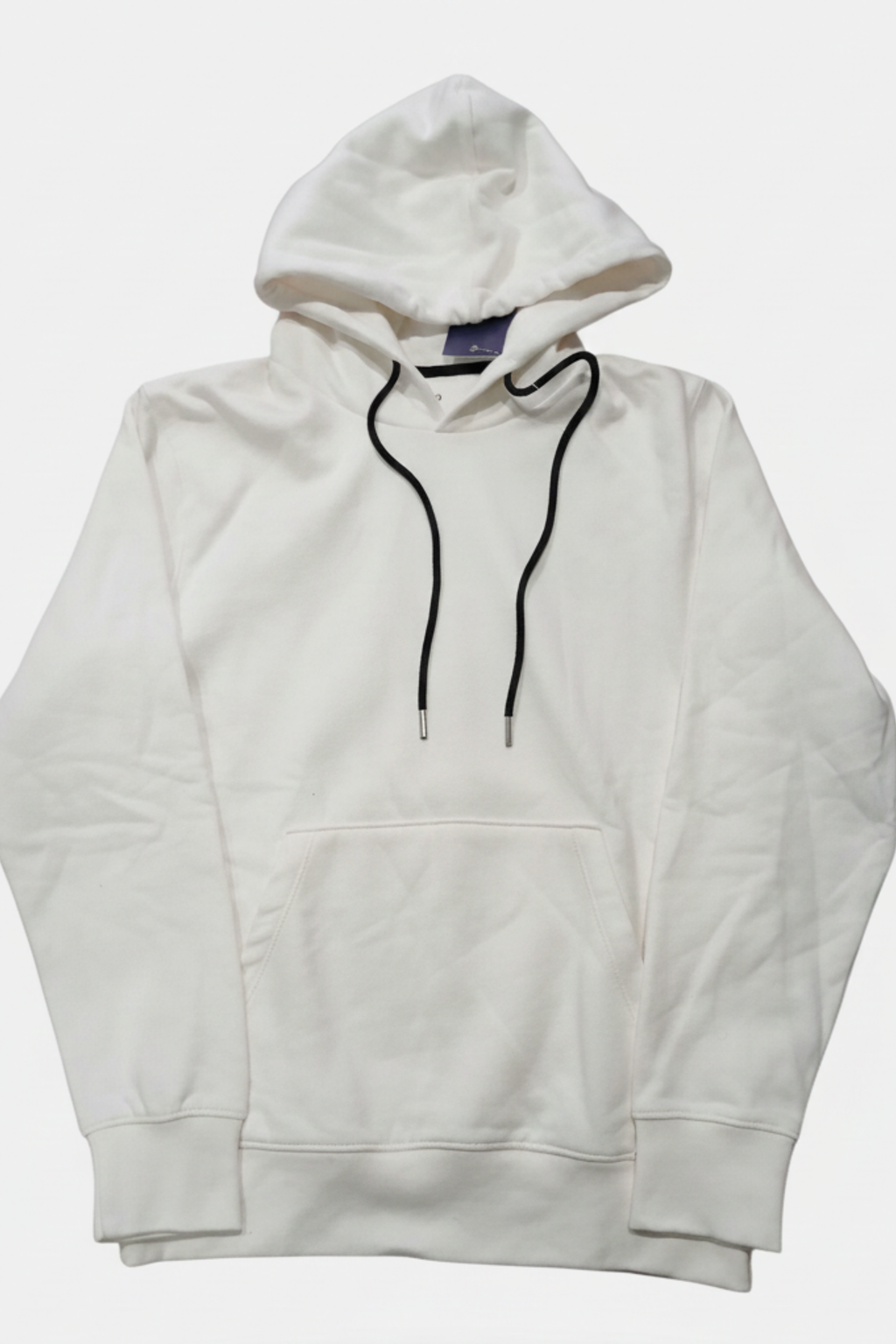 Soft, cozy Branded hoodie for everyday style White