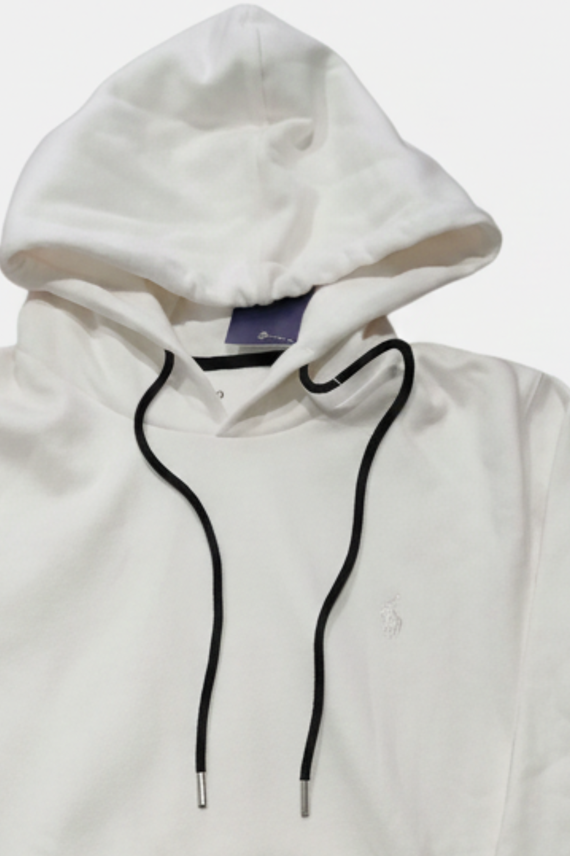 Soft, cozy Branded hoodie for everyday style White