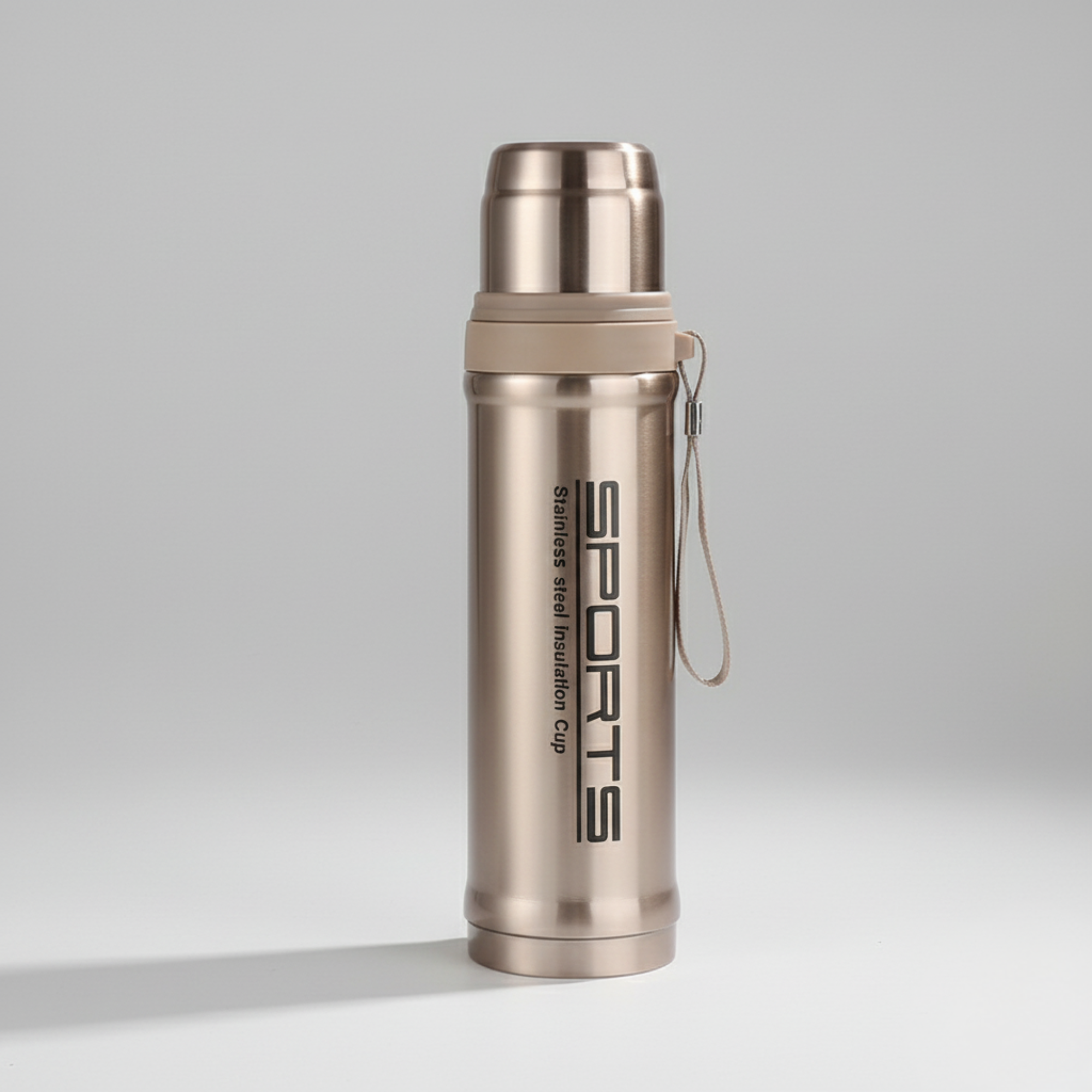 Sport Vacuum Flask Water Bottle 750ML Stainless Steel Hot & Cold Thermos