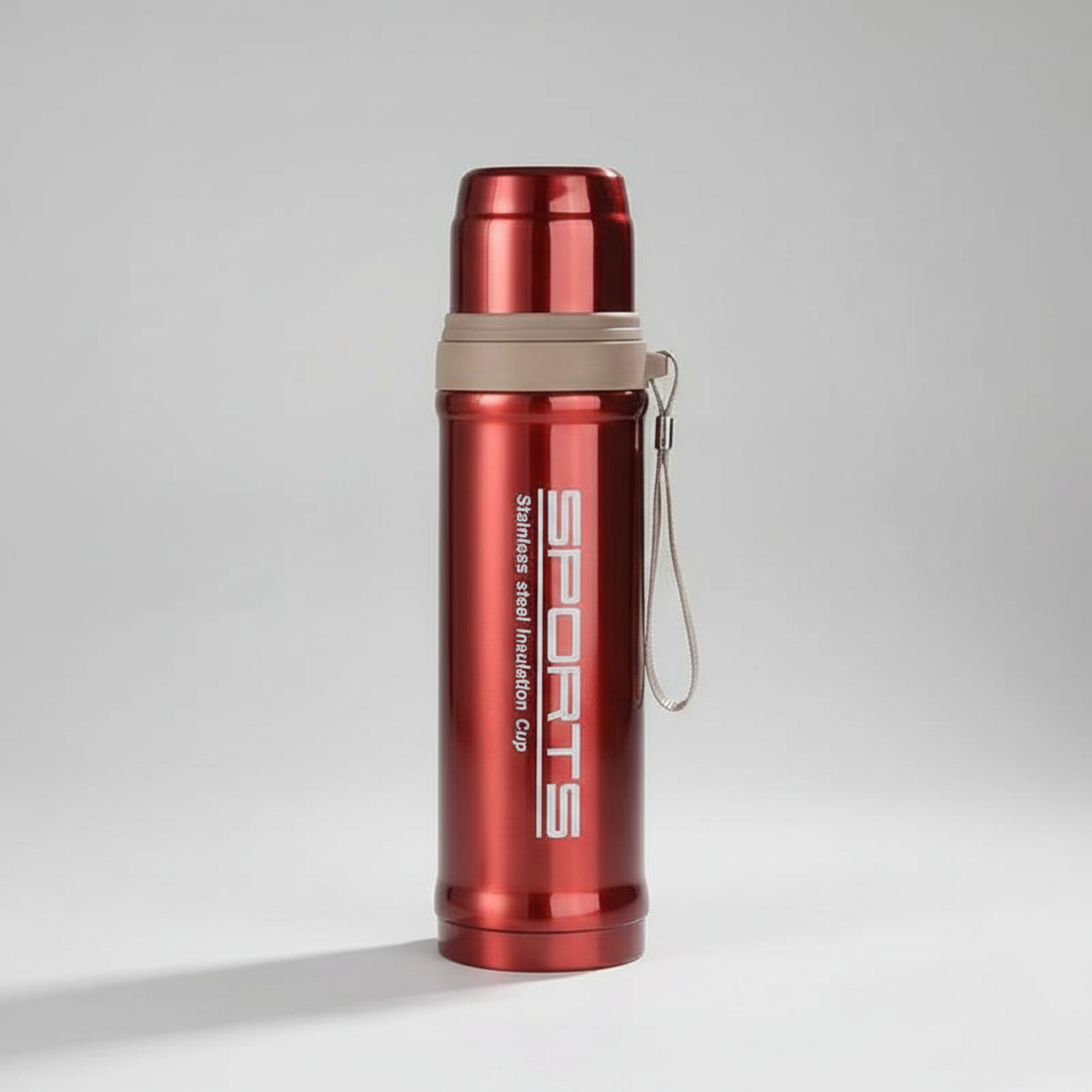 Sport Vacuum Flask Water Bottle 750ML Stainless Steel Hot & Cold Thermos