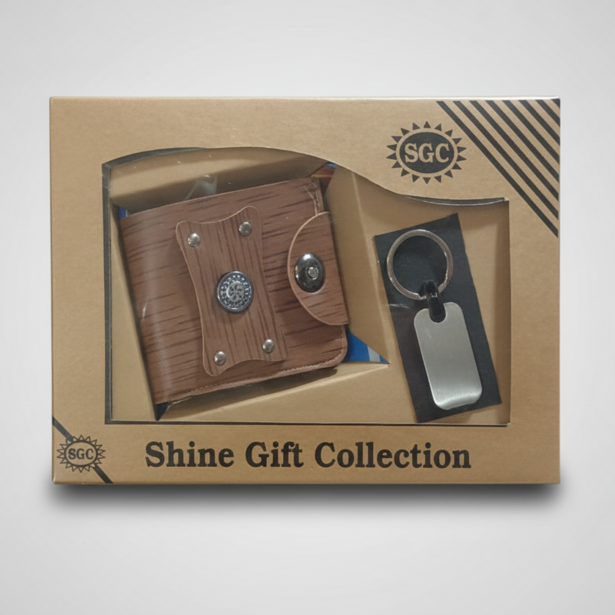 Essential Gear Set: Wallet + Keychain