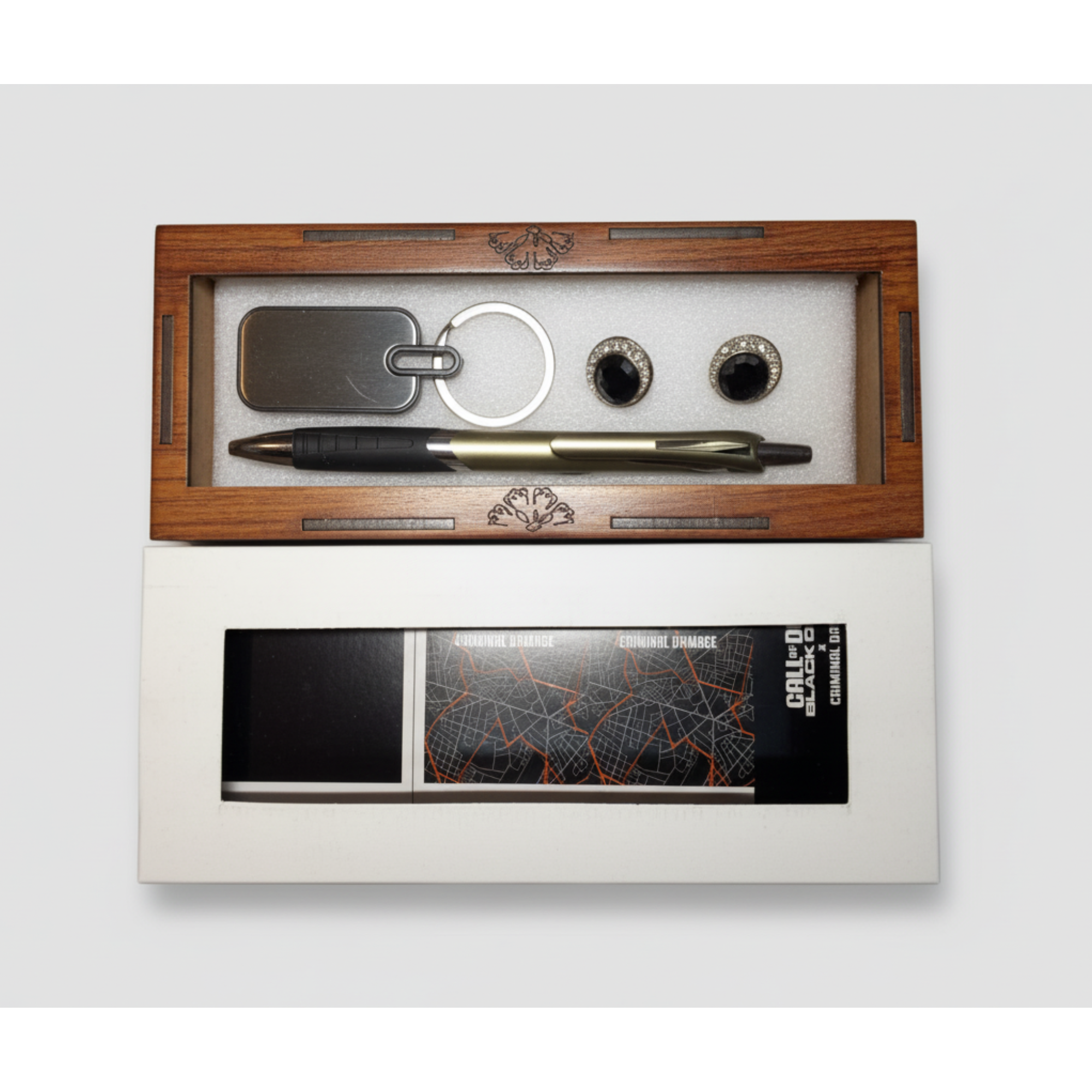 Triple Treat Gift Set: Pen, Keychain & Studs