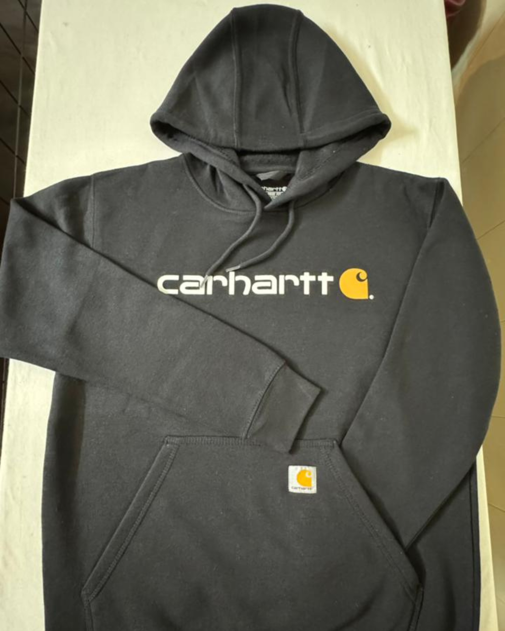 Soft, cozy Branded hoodie for everyday style Black