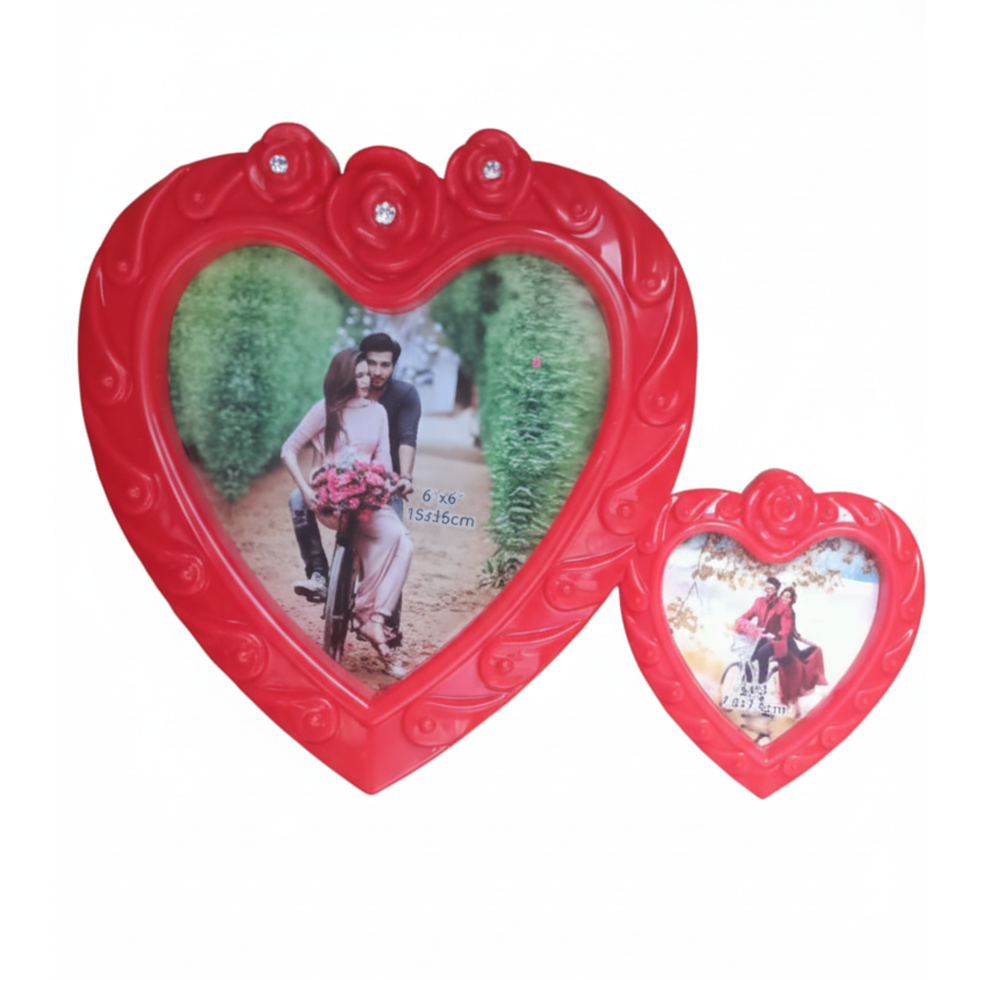 Modern Memoir Heart Shape Frame
