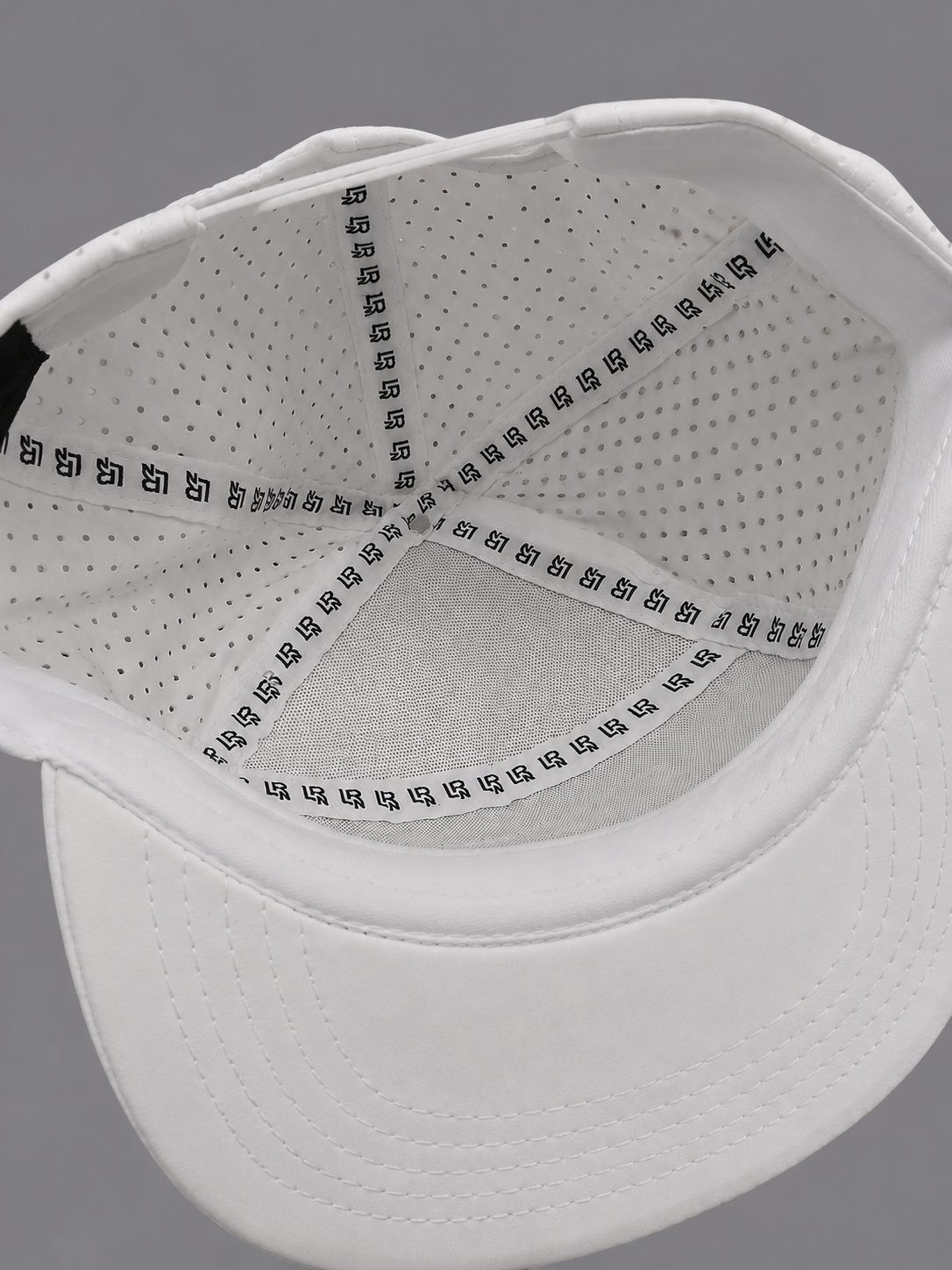 Rope Snapback Premium Cap - White