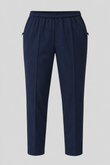 Baggy Style Summer Trouser - Navy Blue