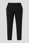 Baggy Style Summer Trouser - Black