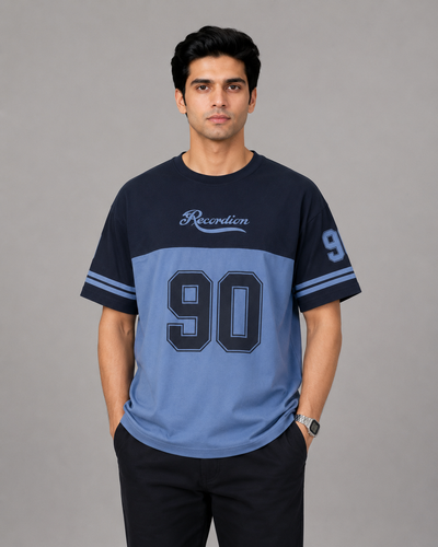 Baseball Recordion - Dark Blue