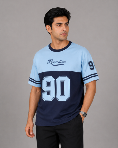 Baseball Recordion - Sky Blue