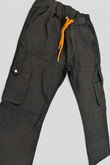 Baggy Jeans Cargo Trouser - Black