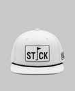 Premium Snapback Cap - White