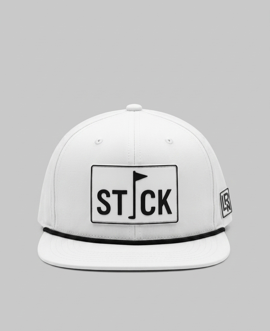 Premium Snapback Cap - White