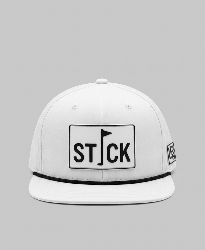Premium Snapback Cap - White