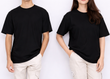 Black Relaxed Fit Summer Tee